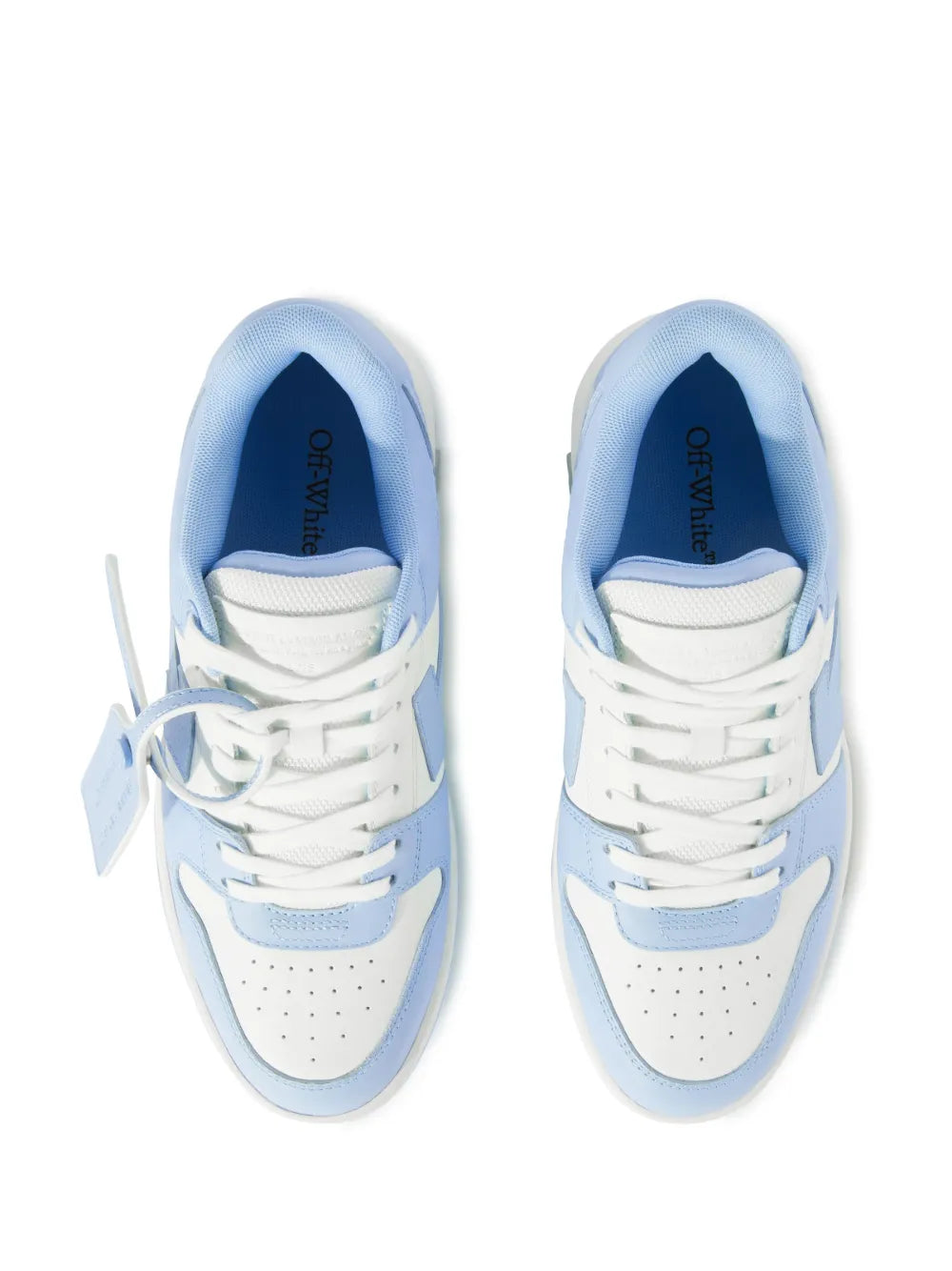 Off-White Sneakers Out Of Office Bianco/Celeste