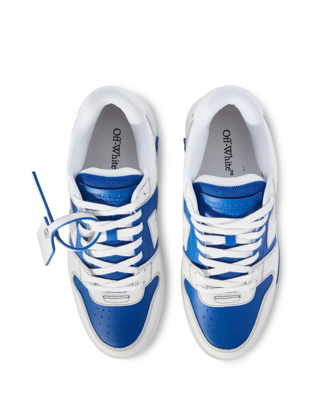 Off-White Sneakers Out of Office Blu/Bianco