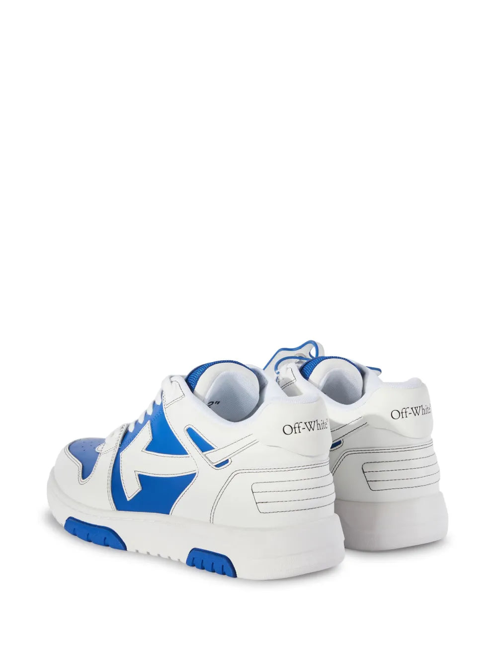 Off-White Sneakers Out of Office Blu/Bianco