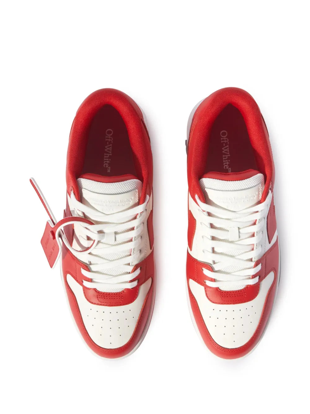 Off-White Sneakers Out of Office Red