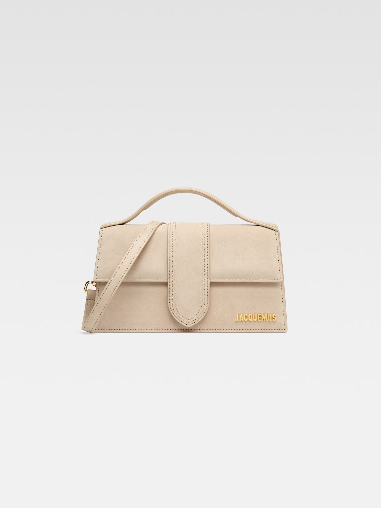 Jacquemus Le Grand Bambino Beige Camoscio