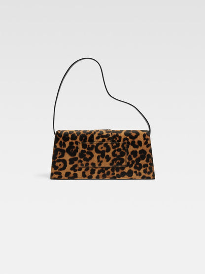 Jacquemus Le Bambino Long Leopard Brown