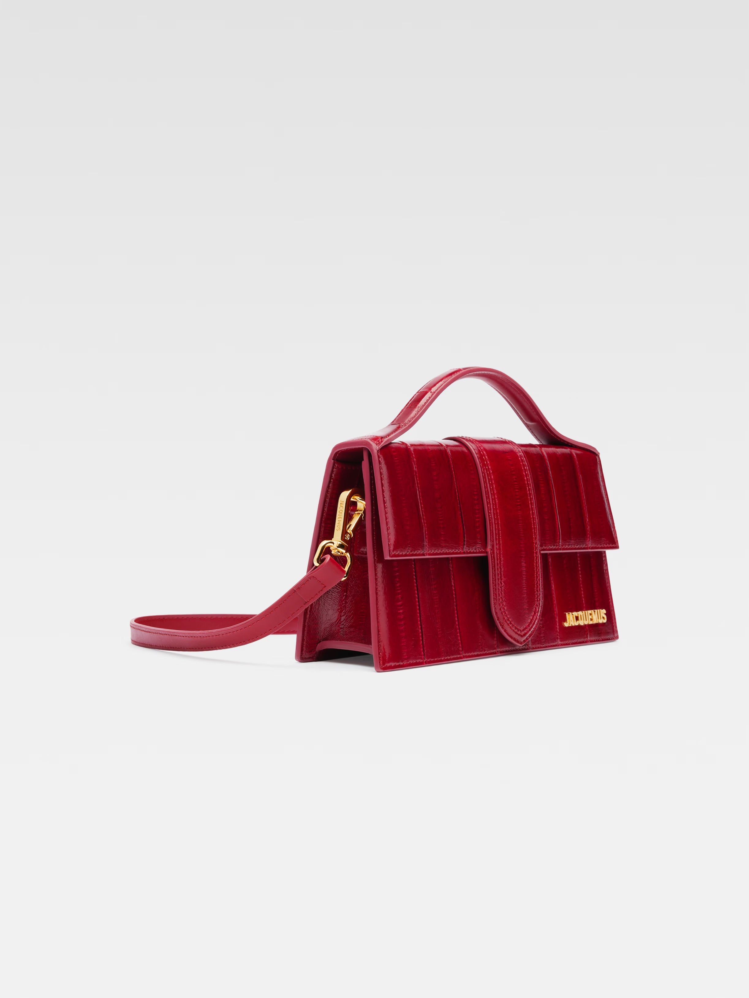 Jacquemus Le Grand Bambino Dark Red