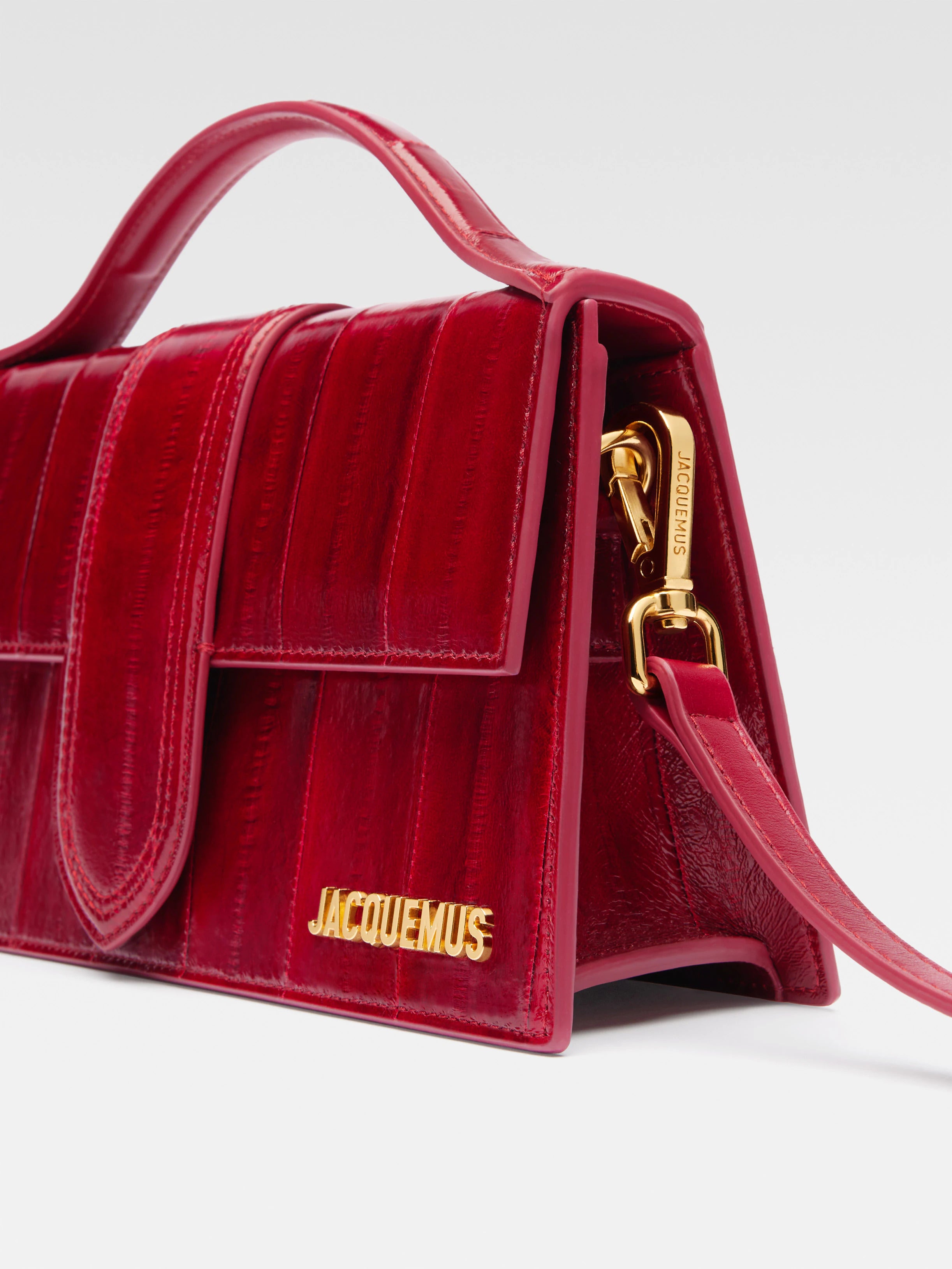 Jacquemus Le Grand Bambino Dark Red