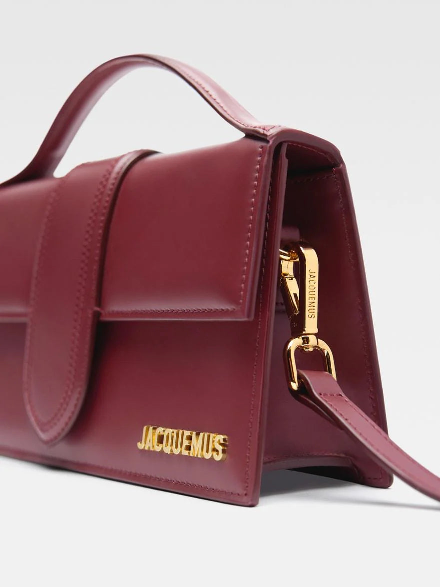 Jacquemus Le Grand Bambino Bordeaux