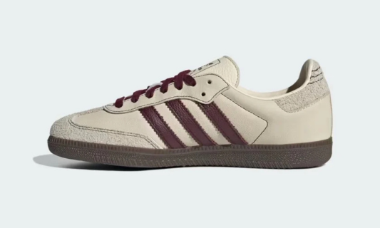 Adidas Samba OG 'Wonder White Maroon' (W)