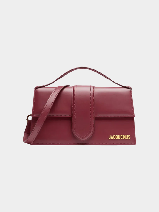 Jacquemus Le Grand Bambino Bordeaux