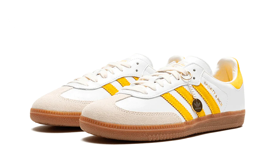 Adidas Samba OG Sporty &amp; Rich White Bold Gold