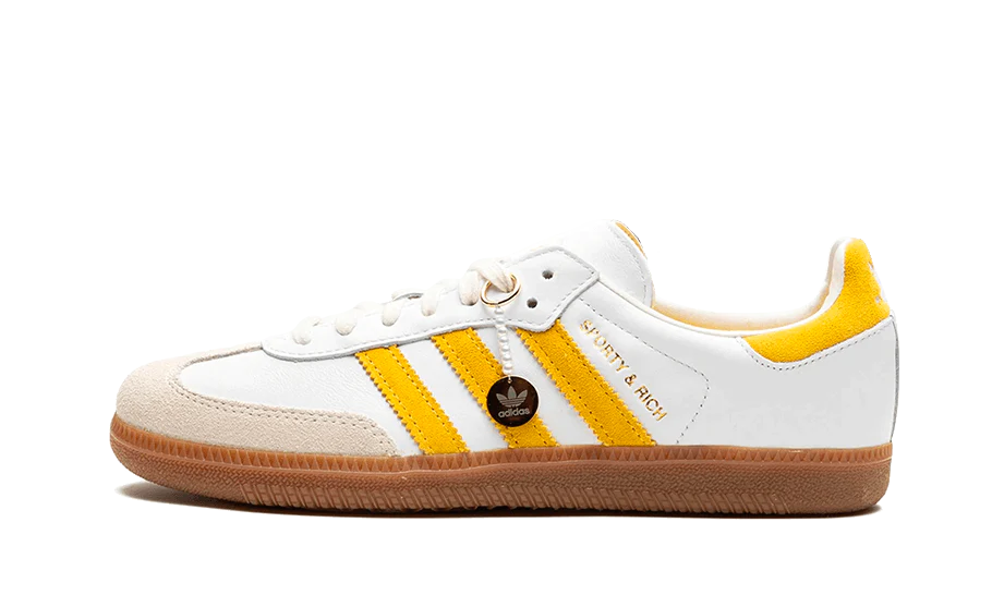 Adidas Samba OG Sporty &amp; Rich White Bold Gold