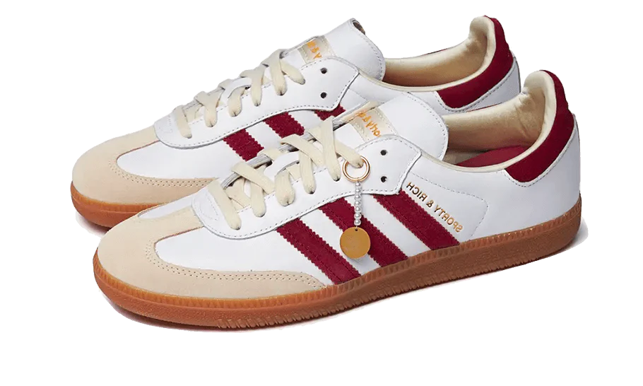 Adidas Samba OG Sporty &amp; Rich White Core Burgundy