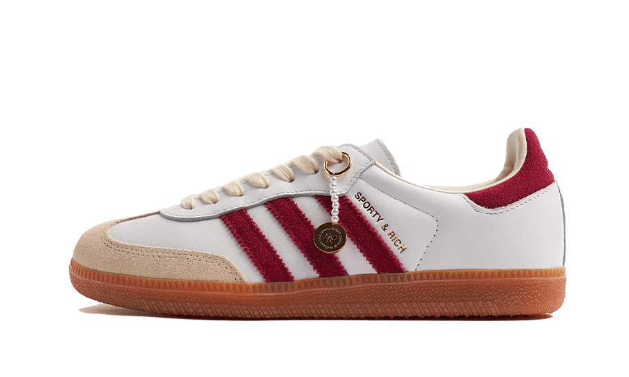 Adidas Samba OG Sporty &amp; Rich White Core Burgundy