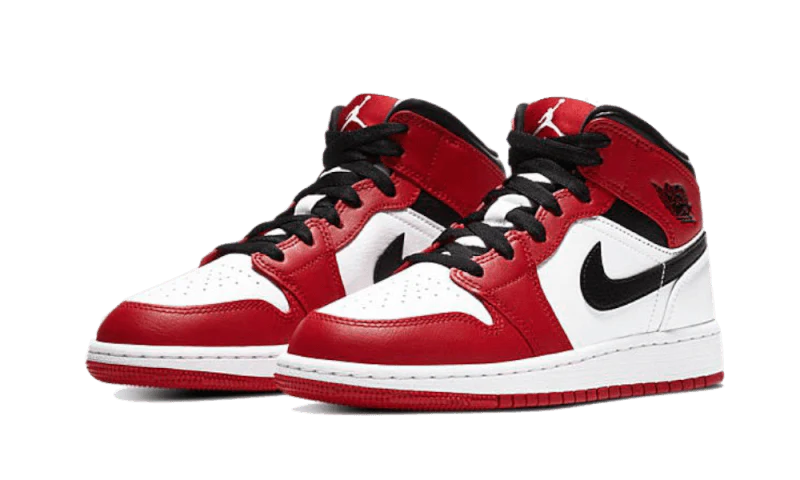 Air Jordan 1 Mid Chicago White