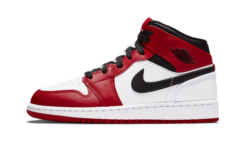 Air Jordan 1 Mid Chicago White