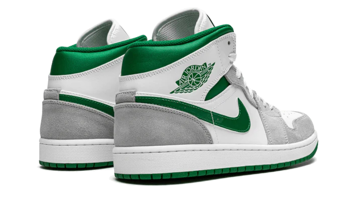 Air Jordan 1 Mid Gray Green