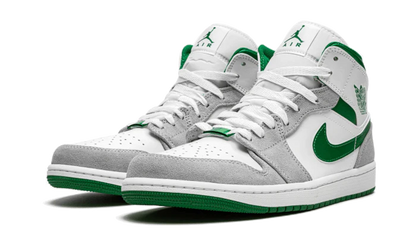 Air Jordan 1 Mid Gray Green