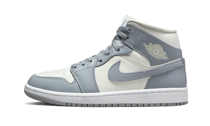 Air Jordan 1 Mid Gray Stealth