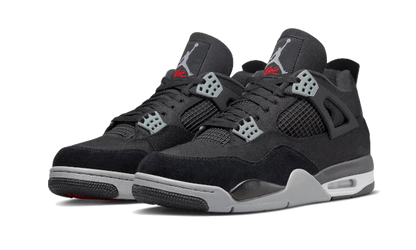 Air Jordan 4 Black Canvas