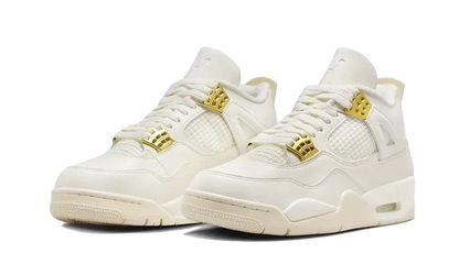 Air Jordan 4 Sail Metallic Gold