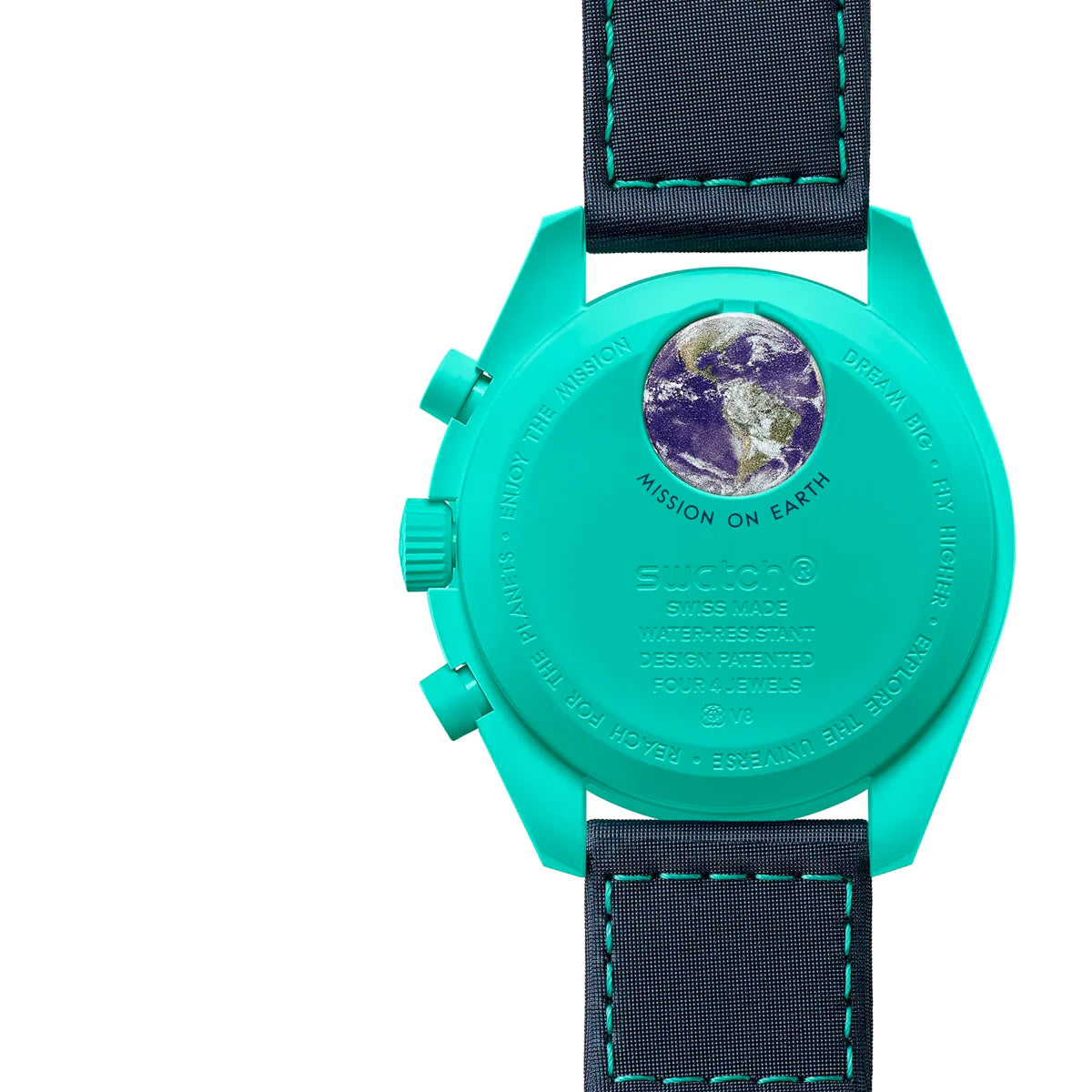 SWATCH X OMEGA BIOCERAMIC MOONSWATCH MISSION TO EARTH - POLAR LIGHTS