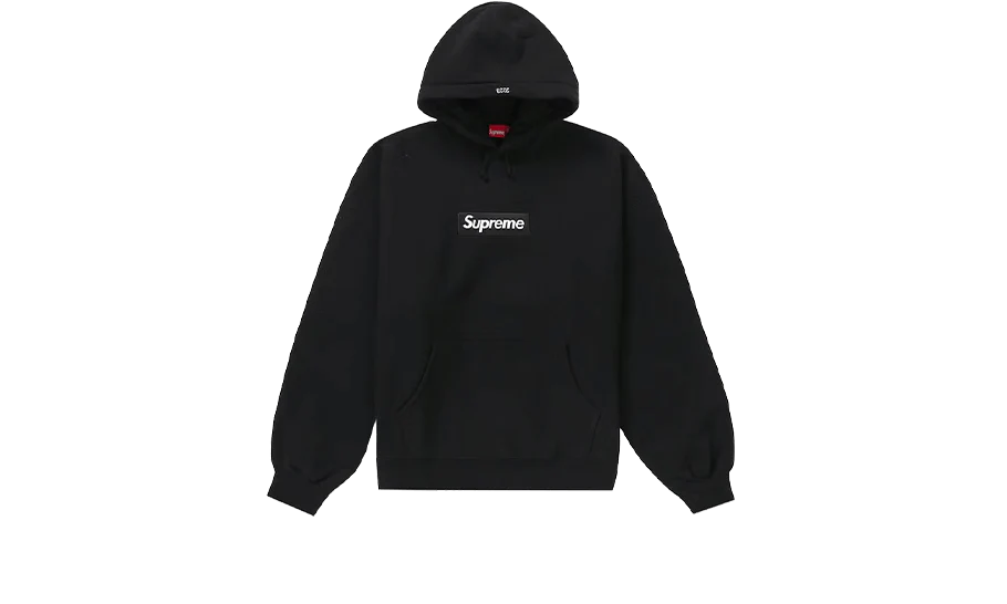 Supreme Box Logo Hooded Sweatshirt (FW23) Black