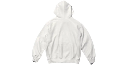 Supreme MM6 Maison Margiela Foil Box Logo Hooded Sweatshirt White