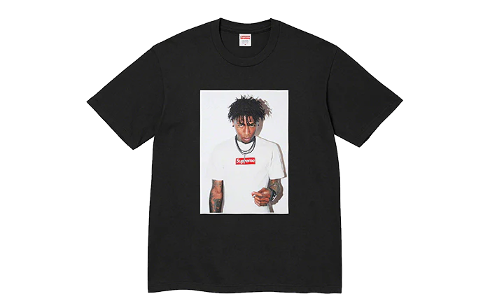 Supreme NBA Youngboy Tee Heather Black (FW23)