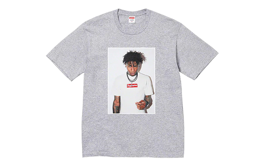 Supreme NBA Youngboy Tee Heather Grey (FW23)